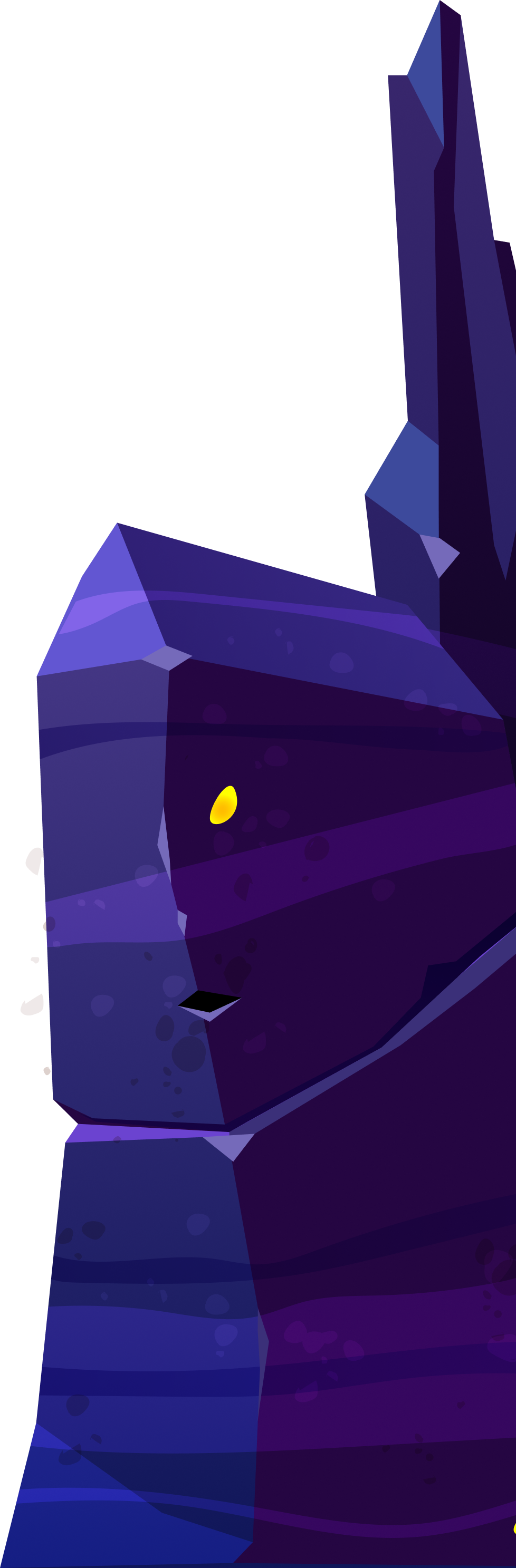bottom stone